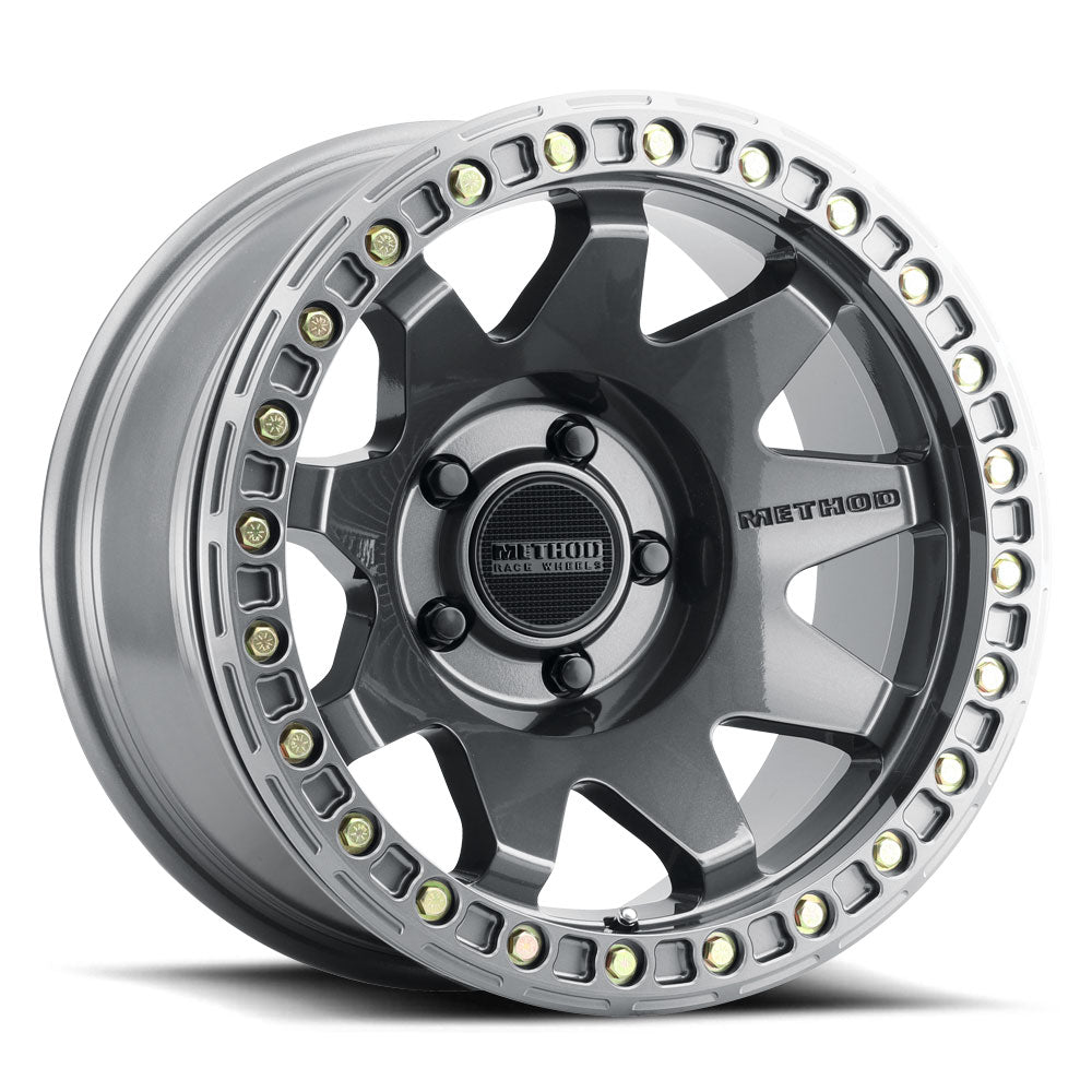 Method Race Wheels 108 | Beadlock | Gloss Titanium