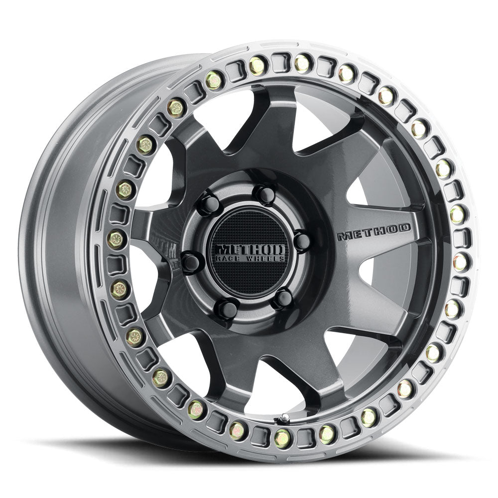 Method Race Wheels 108 | Beadlock | Gloss Titanium