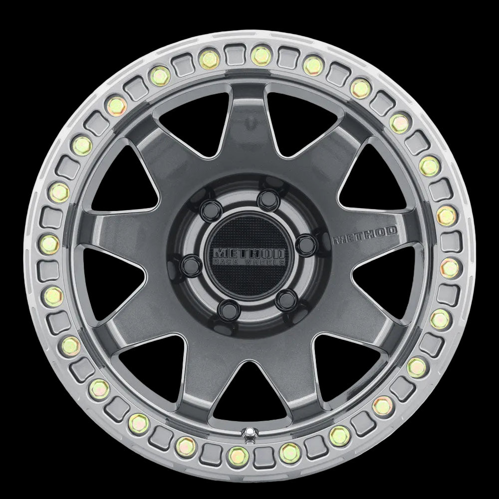 Method Race Wheels 108 | Beadlock | Gloss Titanium