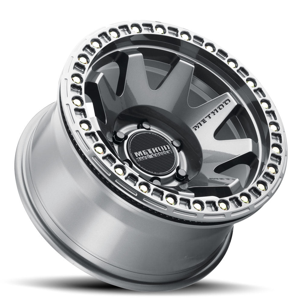 Method Race Wheels 108 | Beadlock | Gloss Titanium