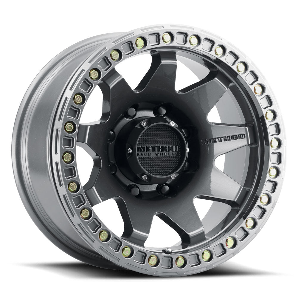Method Race Wheels 108 | Beadlock | Gloss Titanium