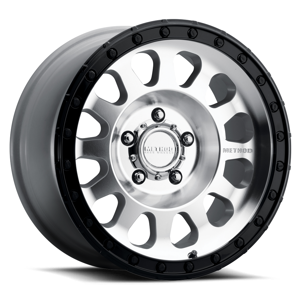 Method Race Wheels 315 | Machined - Gloss Black Lip