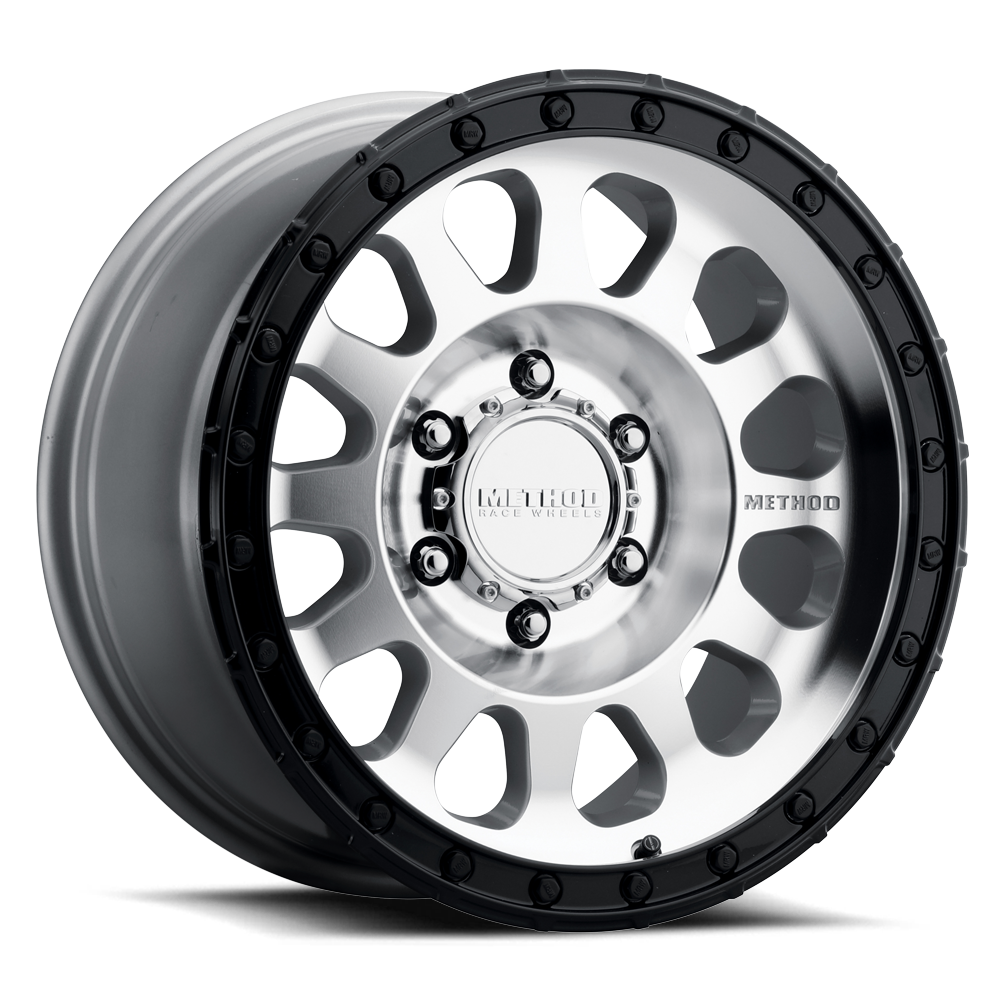 Method Race Wheels 315 | Machined - Gloss Black Lip