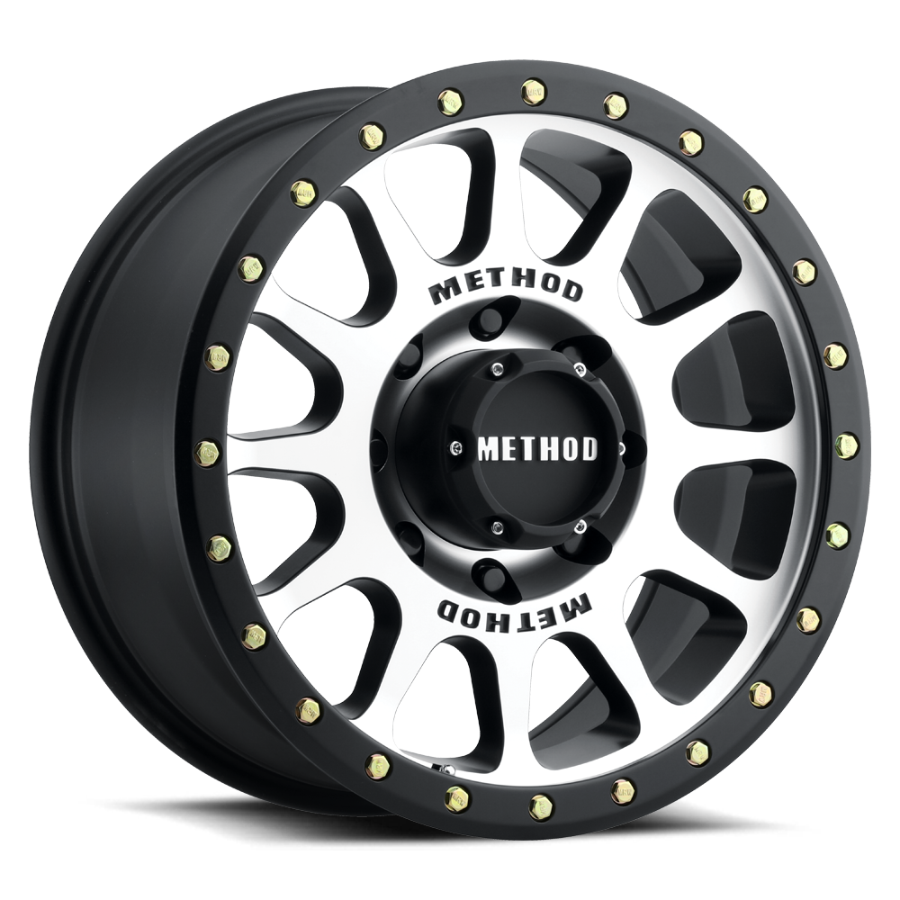 Method Race Wheels 305 | NV | Machined - Matte Black Lip