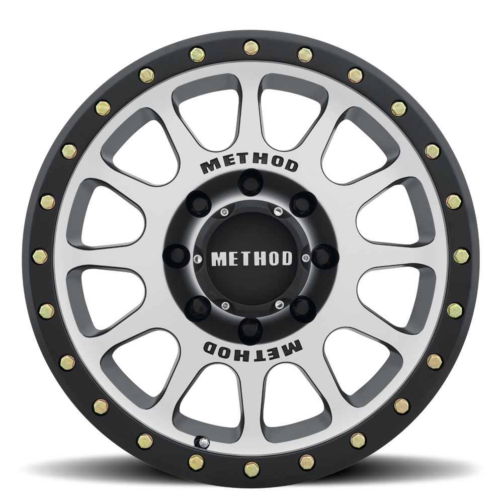 Method Race Wheels 305 | NV | Machined - Matte Black Lip