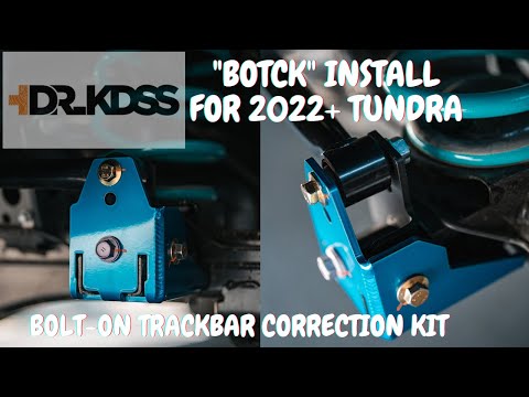 Dr. KDSS B.O.T.C.K - Bolt On Track Bar Correction Kit 3rd Gen Tundra 2022-2026