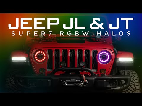 Morimoto Super7 RGBW Halo System Jeep JL/JT