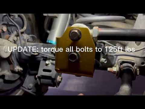 Dr. KDSS B.O.T.C.K - Bolt On Track Bar Correction Kit 4th/5th Gen 4Runner & GX460/470