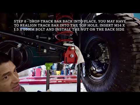 Dr. KDSS B.O.T.C.K - Bolt On Track Bar Correction Kit 6th Gen 4Runner/GX550/LC250