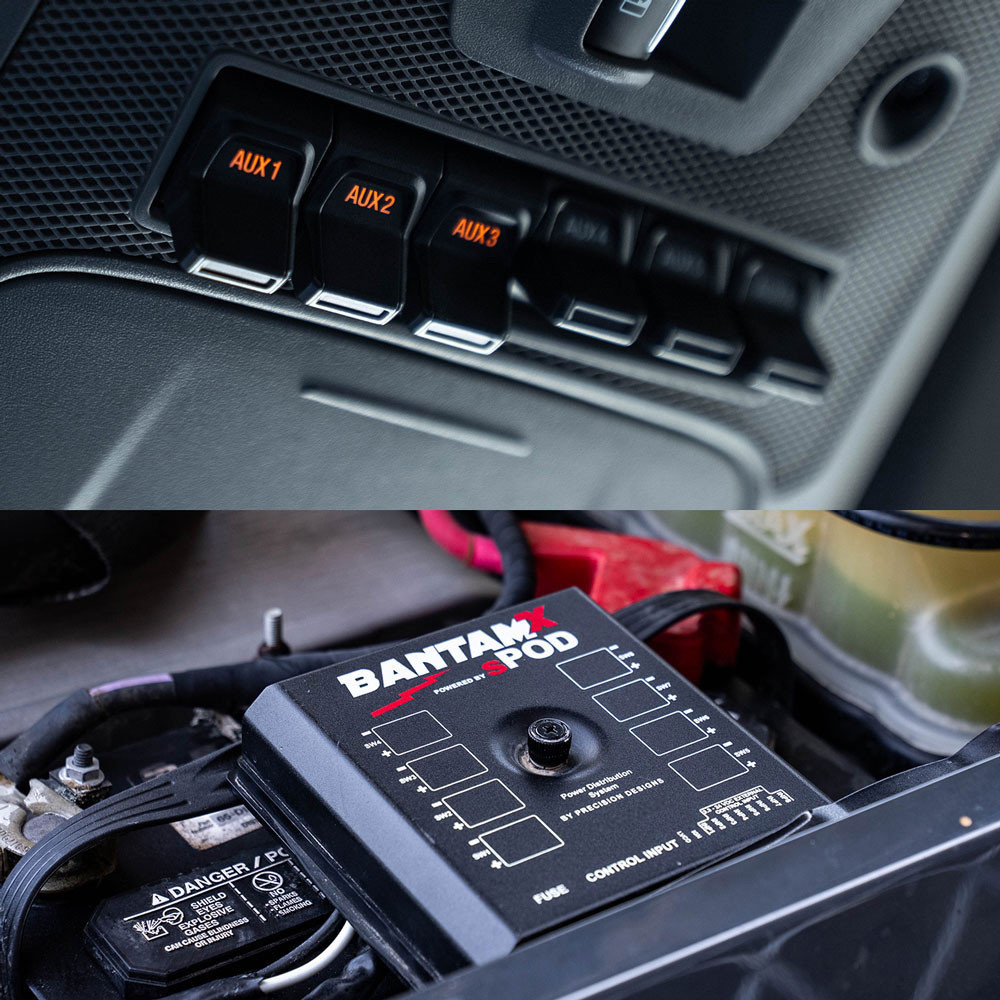 sPOD BantamX Upfitter Kit - Ford F-250/350 Super Duty 2023+