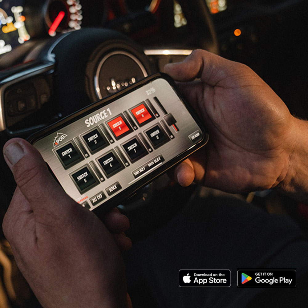 sPOD BantamX Wireless Switch Controller - Jeep JK 2007-2018