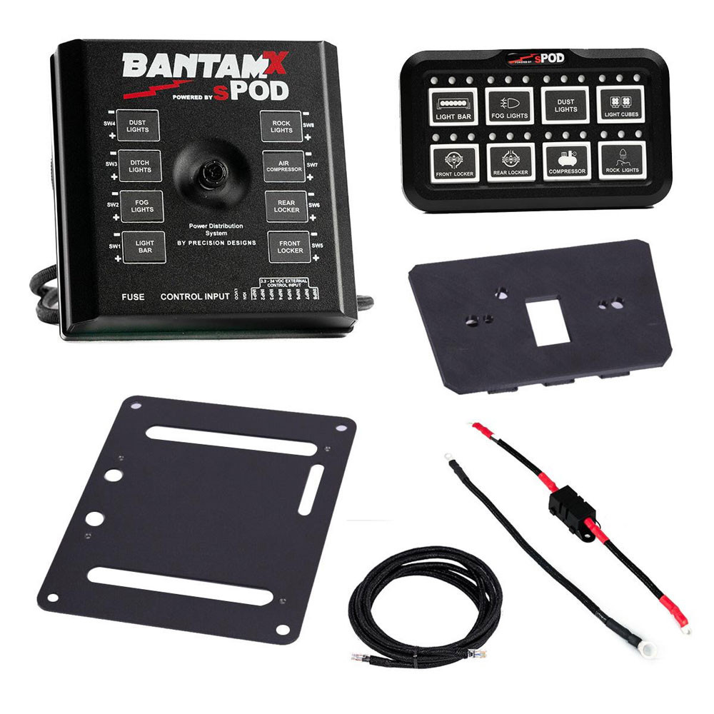 sPOD HD BantamX Center Console Kit - Can-Am Maverick R 2024