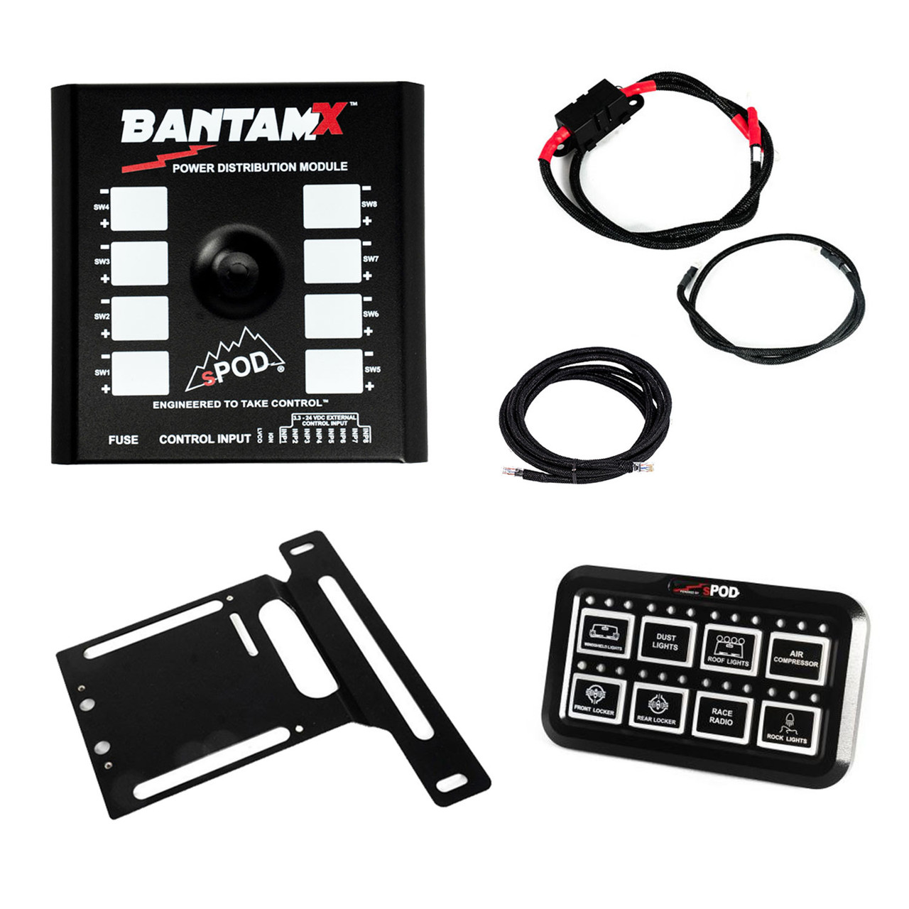 sPOD HD BantamX Kit - Jeep JL/JT