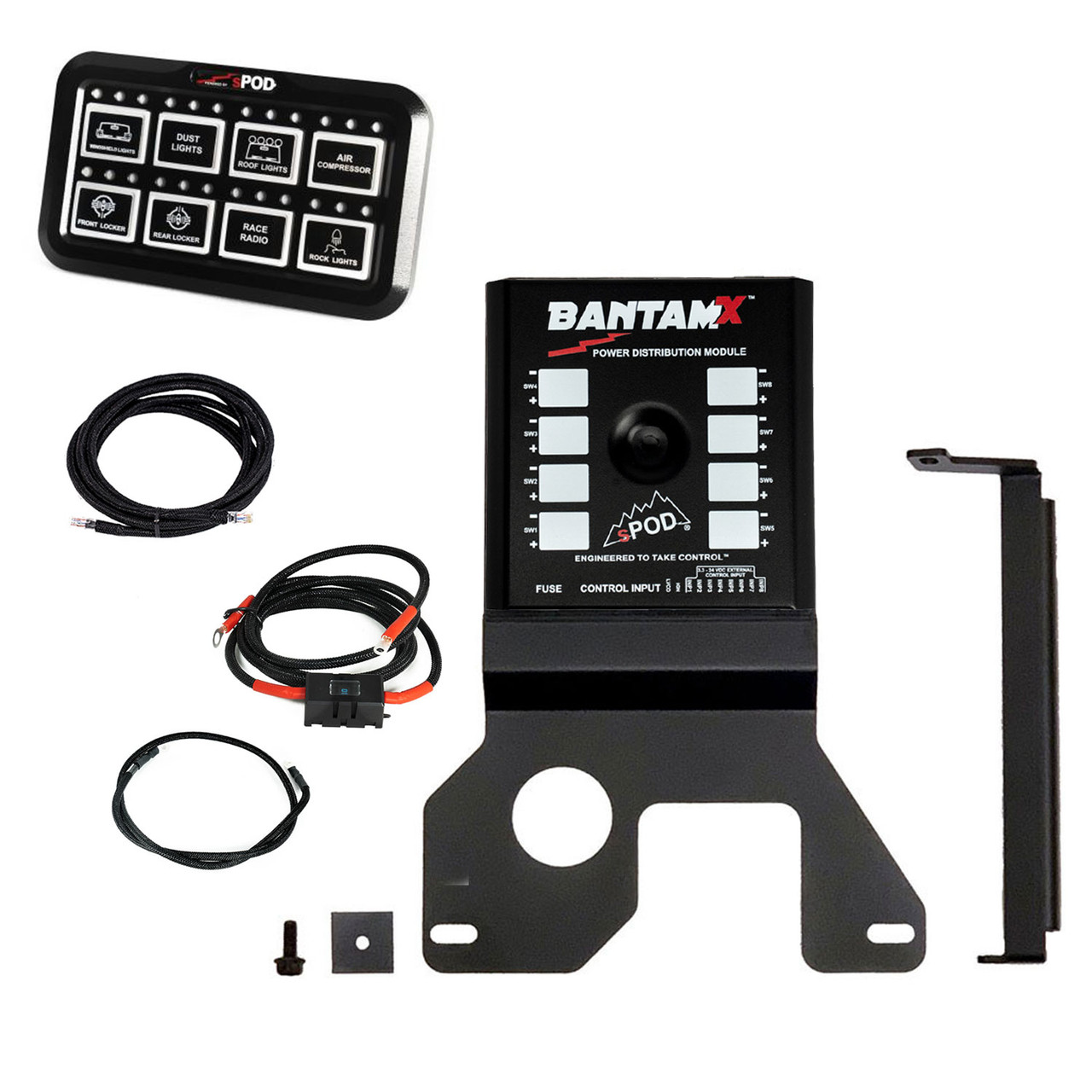 sPOD HD BantamX Kit - Jeep JL V8
