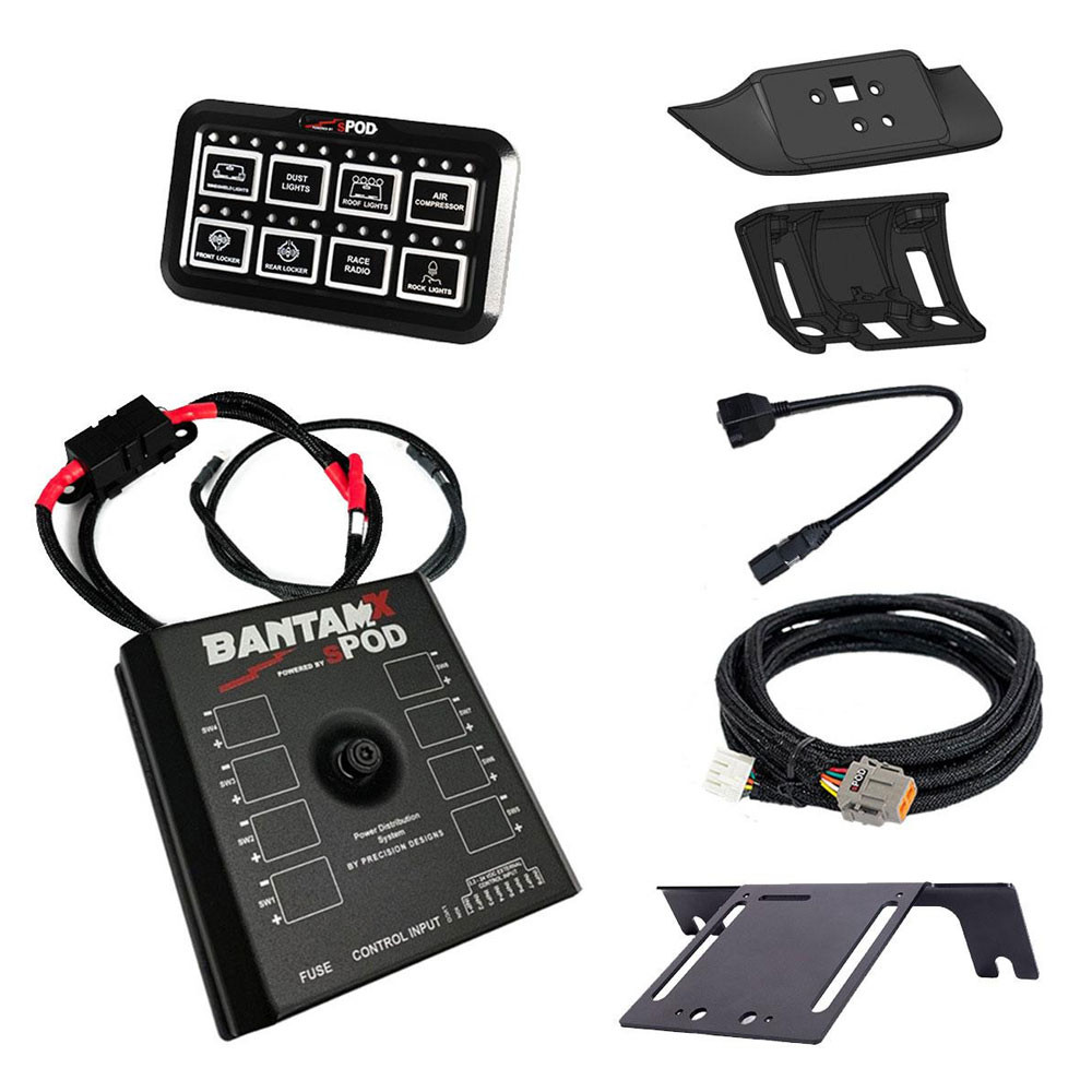 sPOD HD BantamX Power Management Vehicle Kit - Ford F-250/350 Super Duty 2023+