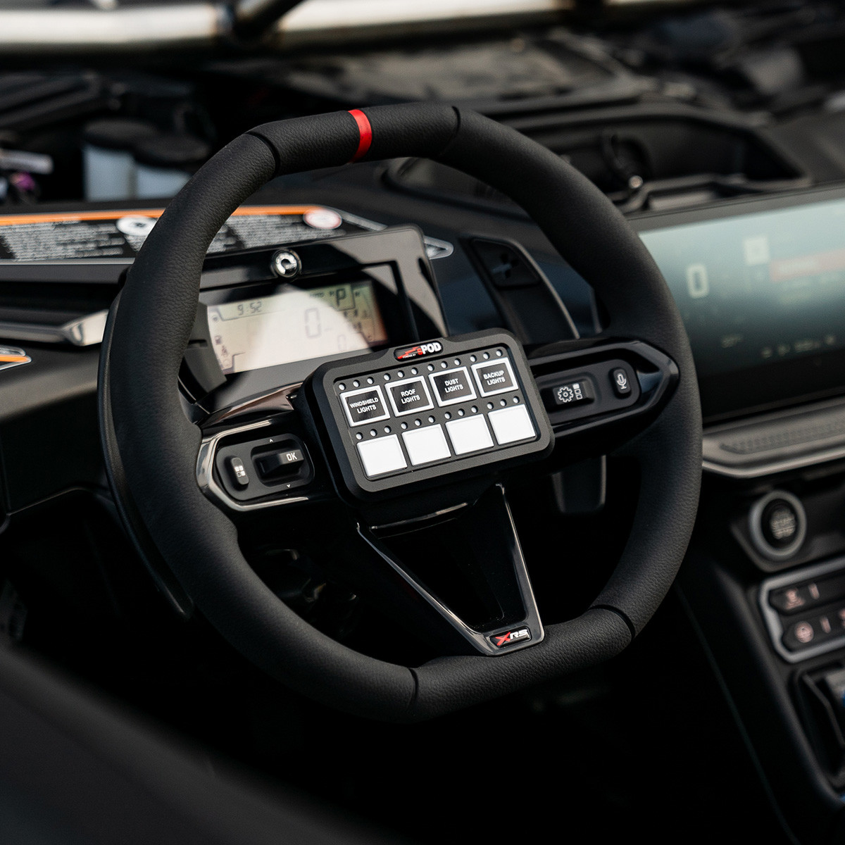 sPOD HD Steering Wheel Mount Kit - Can-Am Maverick R 2024