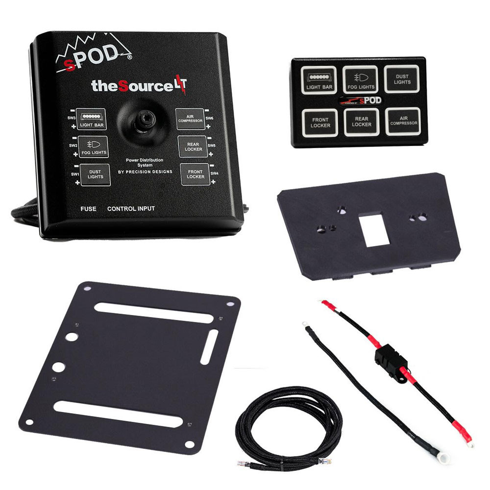 sPOD Mini6 Steering Wheel Mount Kit - Can-Am Maverick R 2024