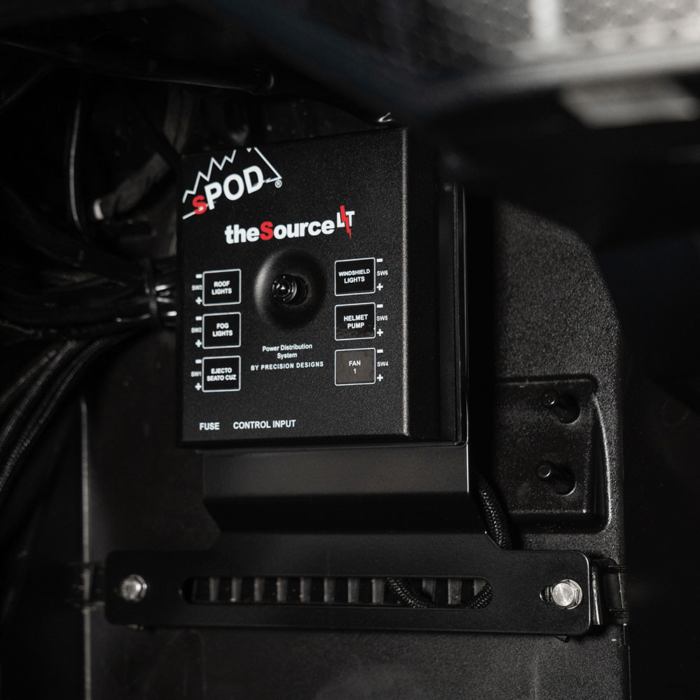 sPOD SourceLT/Mini6 Steering Wheel Mount Kit - Polaris