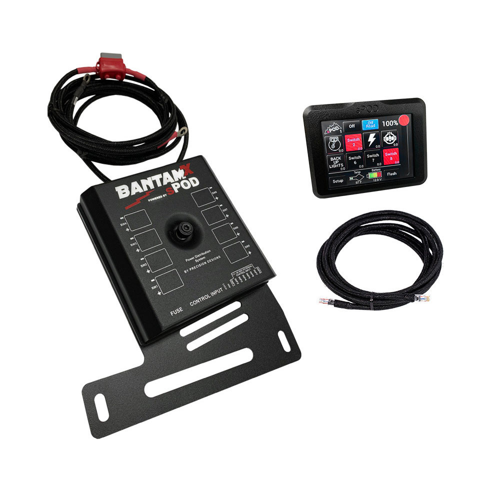 sPOD Touchscreen BantamX Kit - Jeep JK 2009-2018