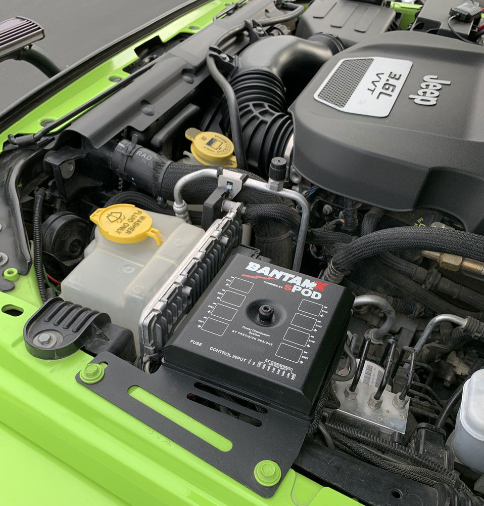 sPOD Touchscreen BantamX Kit - Jeep JK 2009-2018