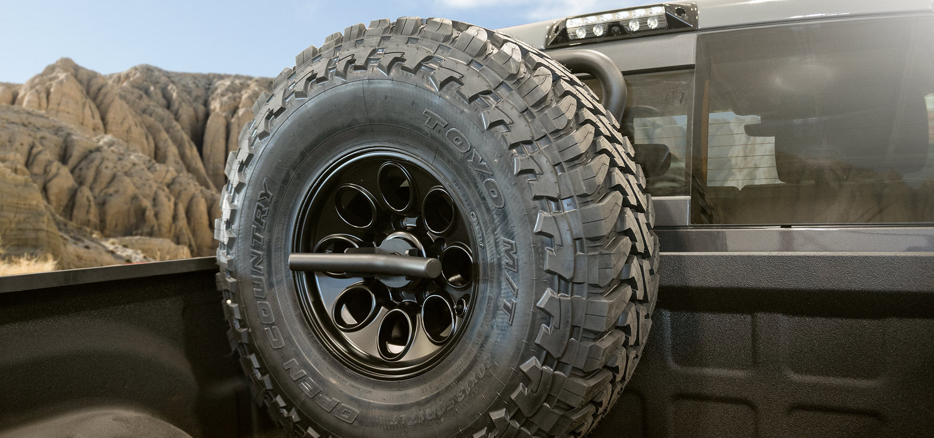 AEV Ram/Colorado/Gladiator Vertical Spare Tire Mount