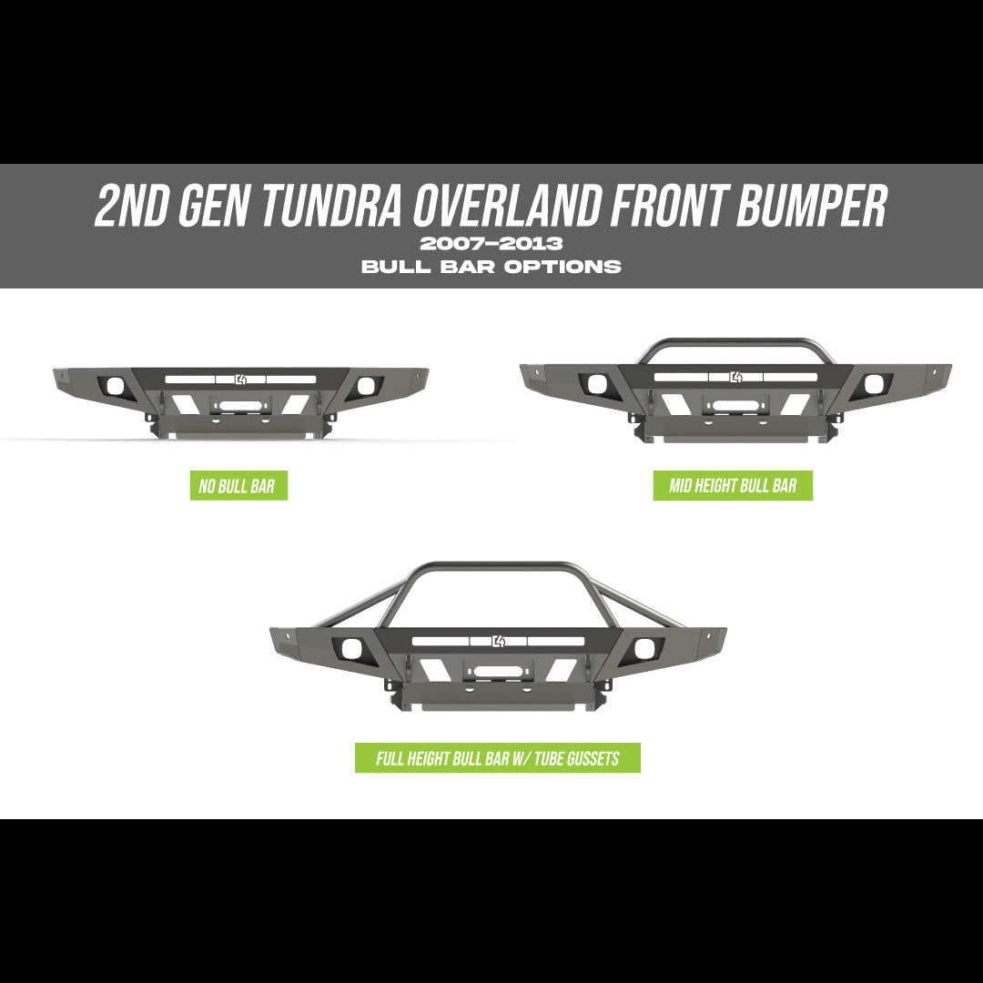C4 Fabrication Tundra TUNGEN2 Overland Front Bumper (2007-2013) - Options