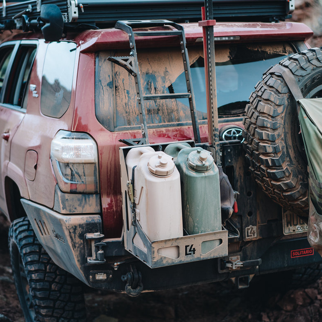 Can Van Rack C4 Fabrication Dual Jerry Can Carrier – KRAVE Automotive