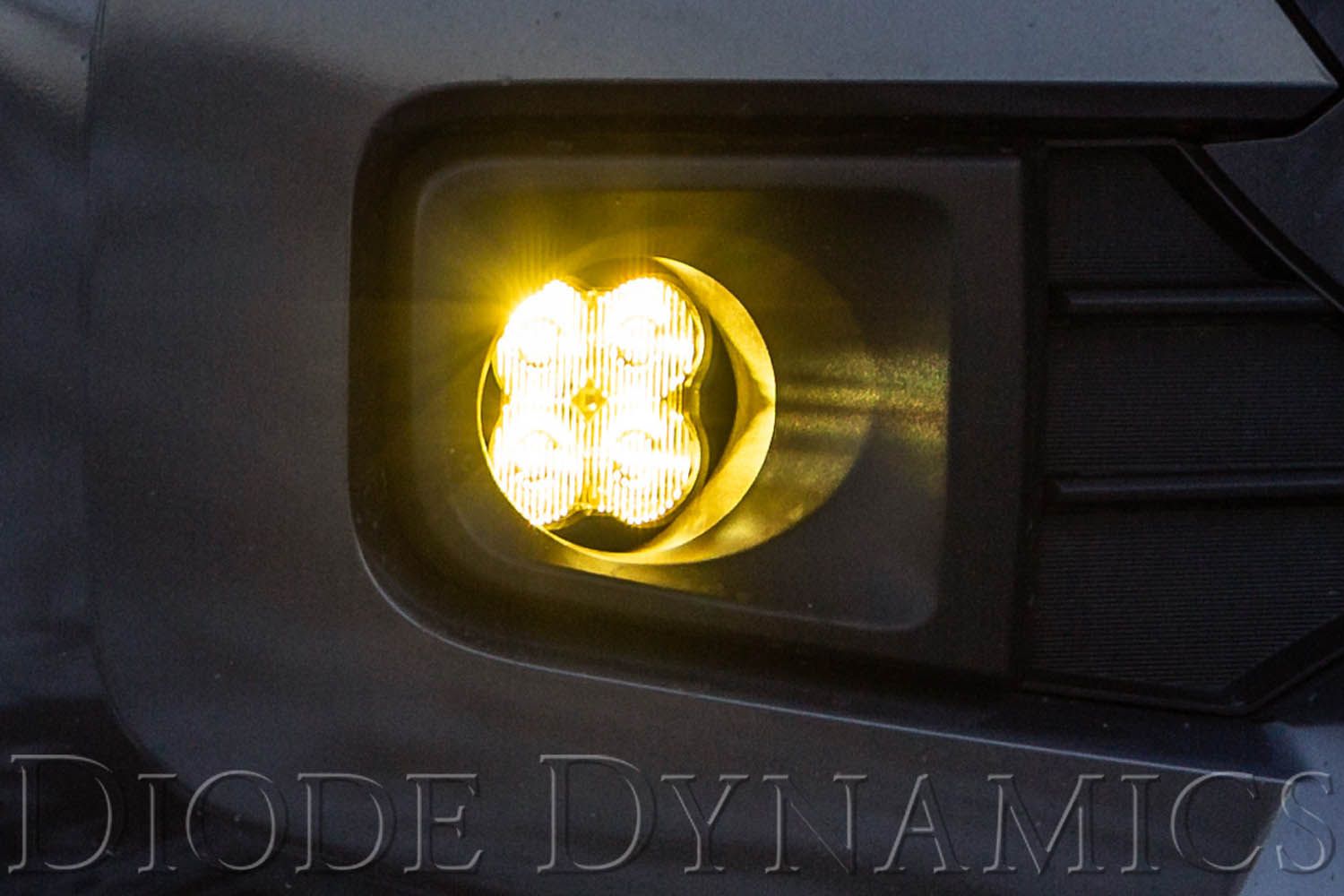 Diode Dynamics SS3 Sport Type B Fog Light Kit - Amber Fog (Pair)